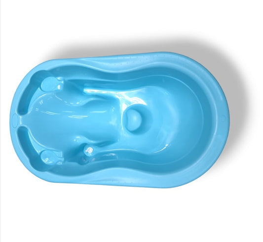 BABY BATH TUB W/LAY BACK SEAT & DRAIN PLUG ( MADE TO ORDER)
