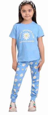 MUL-2404 Girl's Print Pyjama set Toddler
