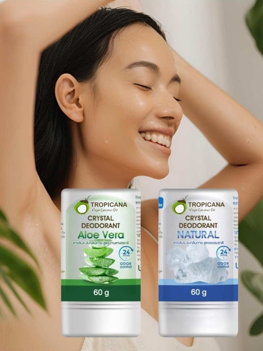 3RA-AL0070 Crystal Deodorant 60 gm Aloe vera