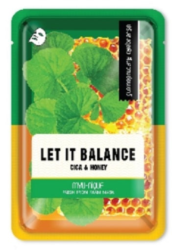 MYU-NIQUE FRESH FROM FARM : CICA & HONEY MASK (MADE TO ORDER)
