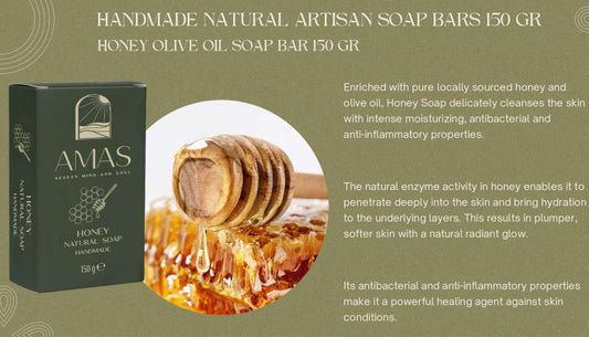 8684514517050 HONEY OLIVE OIL SOAP 150 GR (OEM)
