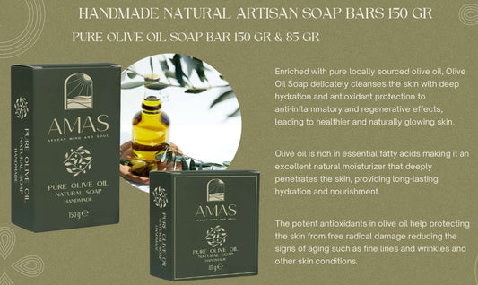 8684514517043 PURE OLIVE OIL SOAP 150 GR (OEM)