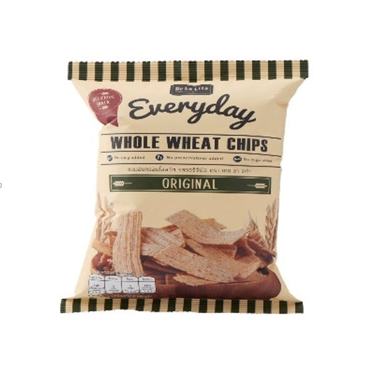 Whole Wheat Chips Original (70g) no preservatives added , no MSG added , 0 g transfat