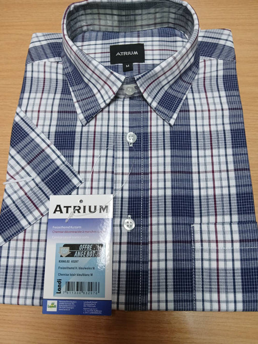 S#23863746-1 Stock Men's S/S Poplin Shirt