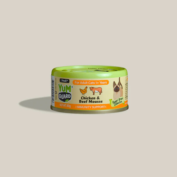 YumGuard Super Green Collection Chicken & Beef Mousse
