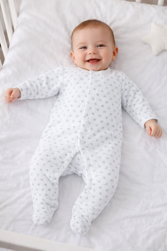 PJT010 (SLEEPSUIT) (Jacquard 2 Sides Brush)