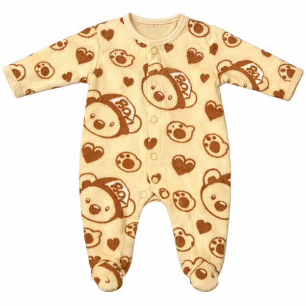PT7001 (SLEEPSUIT) (Print Flannel 2 Sides Brush)