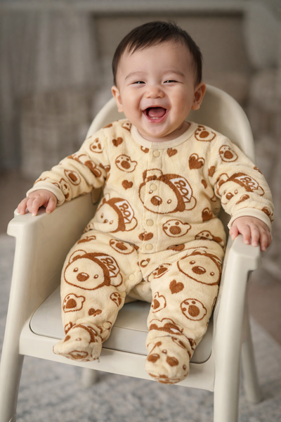 PT7001 (SLEEPSUIT) (Print Flannel 2 Sides Brush)