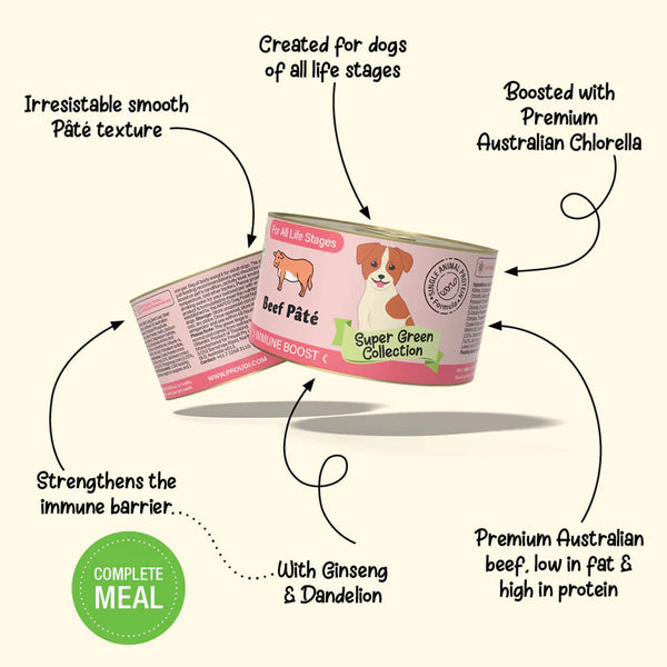 YumGuard Super Green Collection Beef Pate