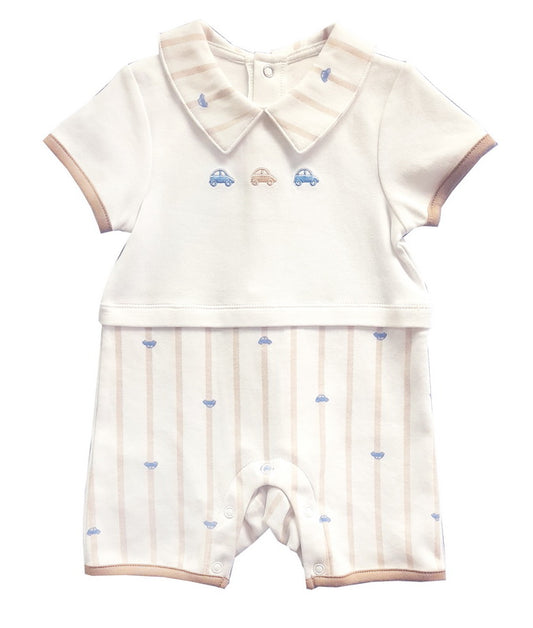 Boy Cream Car Collection (ROMPER) BOY-11R4