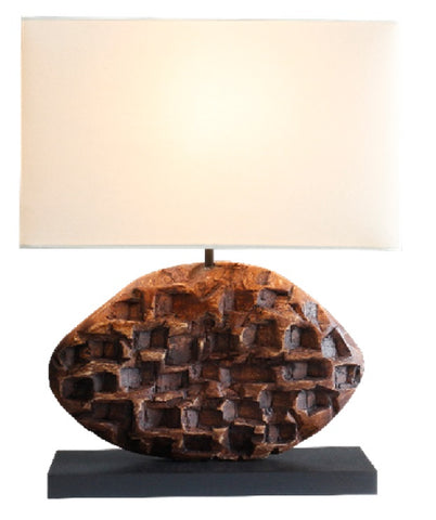 Acacia X table lamp (Made to order)