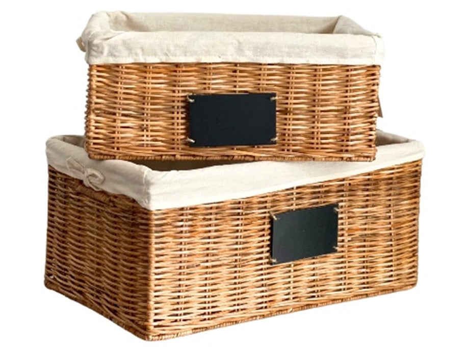 MAY_001 Rattan Basket Set of 2 (Made to order)