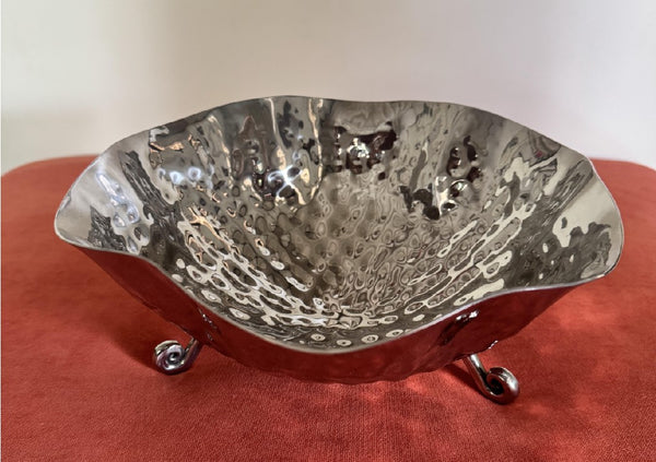 Premium Hammered Stainless Steel  SALAD BOWL (MADE TO ORDER 7 pcs = 1 ctn.)