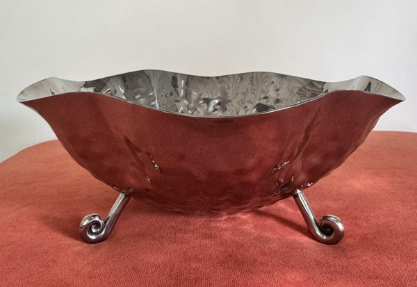 Premium Hammered Stainless Steel  SALAD BOWL (MADE TO ORDER 7 pcs = 1 ctn.)