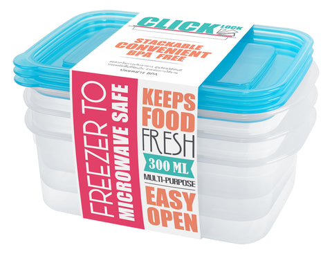 Food Keeper 300 ML Per Pcs (Set Of 3) - Made to order