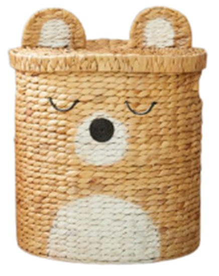 LBK_011 Water Hyacinth basket ( Made to order)