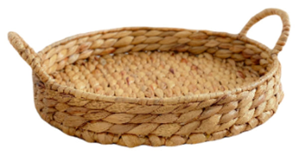 LBK_042  Water Hyacinth tray (Made to order)
