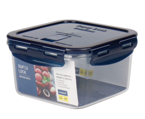 6886 Square Food keeper Tritan Super Lock Series 1,150 ML