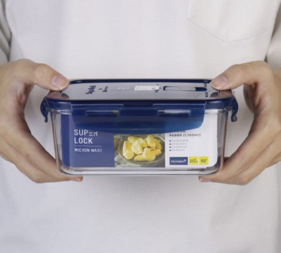 6889 Rectangle Food Keeper Tritan Super Lock Series RECTANGULAR 1100ml