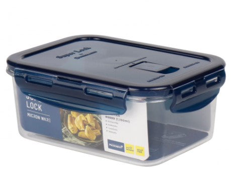 6889 Rectangle Food Keeper Tritan Super Lock Series RECTANGULAR 1100ml