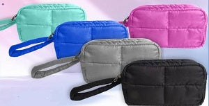 FLUFFY BAGS POLYESTER FABRIC SIZE : 7.5X4X3" (MADE TO ORDER)