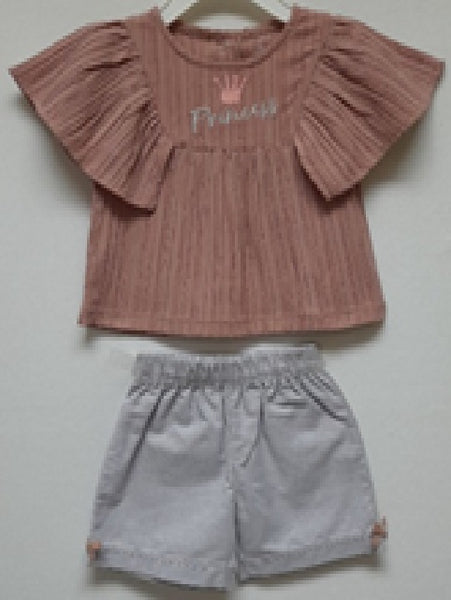 Girls T-shirt with Short Pant (BOW-08, BOW-09)