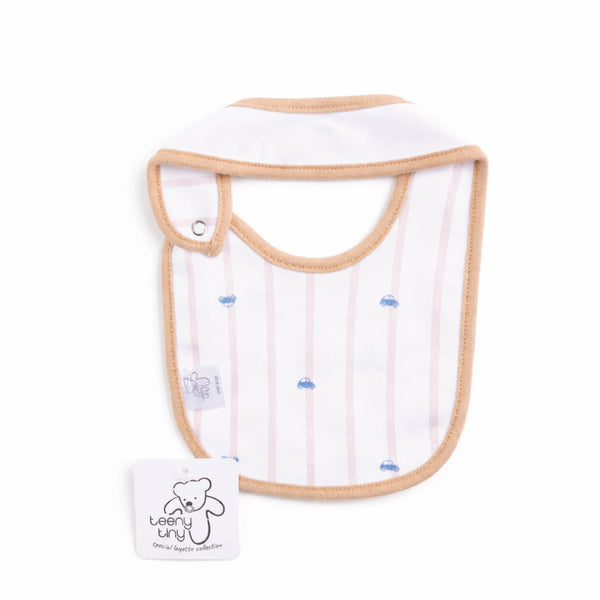 Boy CREAM CAR Collection BABY BIB BOY-11BI1