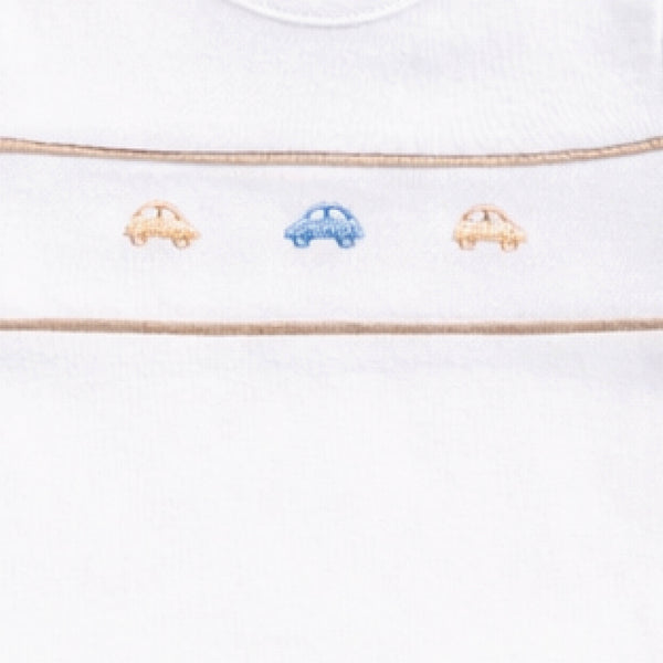 Boy Cream Car Collection 2PCS./SET (TOP+PANT) BOY-11T3+BOY-11P3