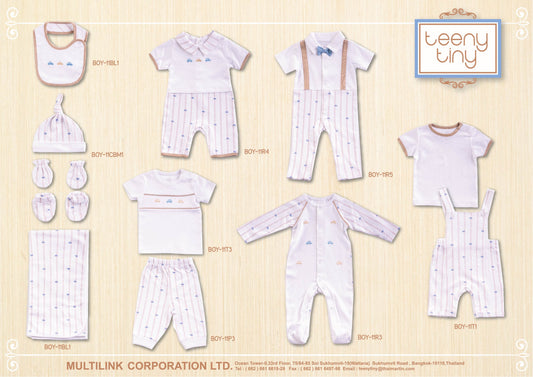 Boy Cream Car Collection (ROMPER) BOY-11R4