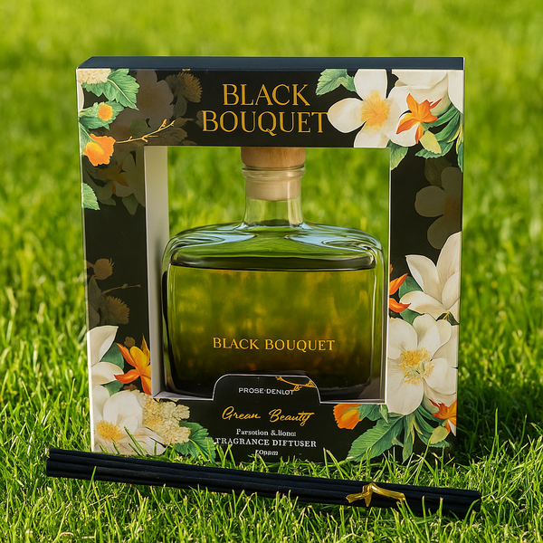 DF22-1179 REED DIFFUSER 180ml. SCENTED : QUEEN'S BOUQUET (MADE TO ORDER =300 PCS)