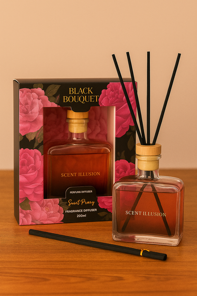 DF22-1179 REED DIFFUSER 180ml. SCENTED : SWEET BLOOMING (MADE TO ORDER =300 PCS)