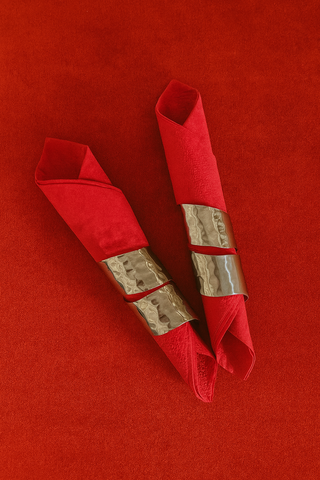 Premium Hammered Stainless Steel Napkin Holder (MADE TO ORDER 50 pcs. = 1 ctn. )