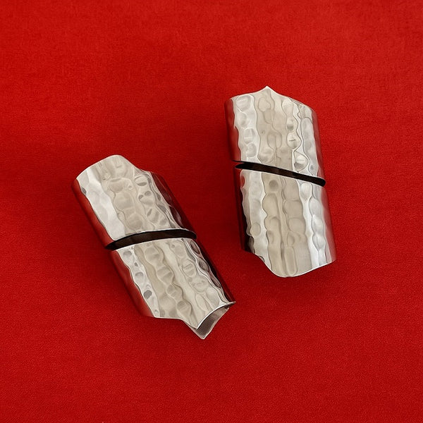 Premium Hammered Stainless Steel Napkin Holder (MADE TO ORDER 50 pcs. = 1 ctn. )