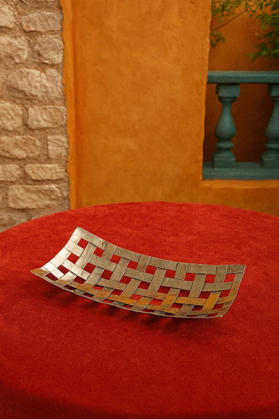 Premium Hammered Stainless Steel Fruit TRAY - Handcrafted, ideal for both decorative and functional