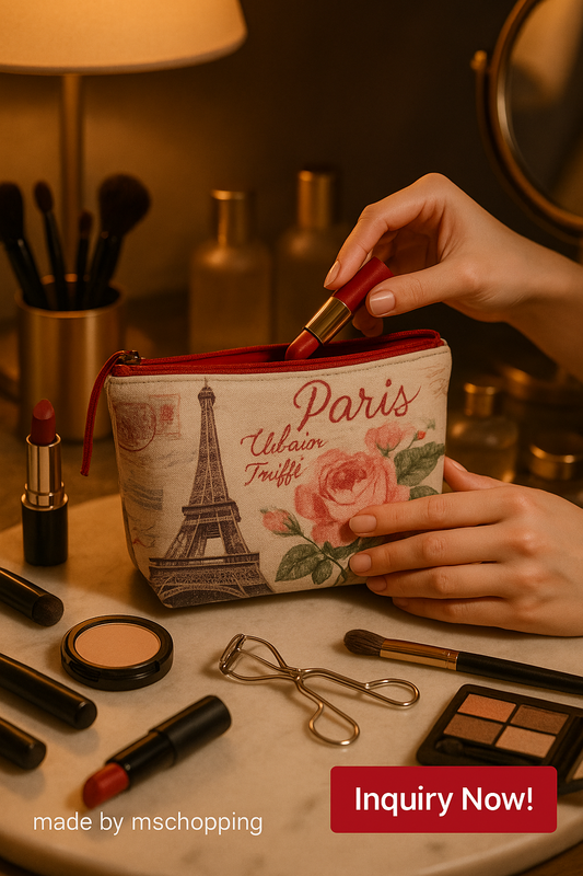 VBE-504(SP)-F005 # 3 Small cosmetic bag (Made to order)