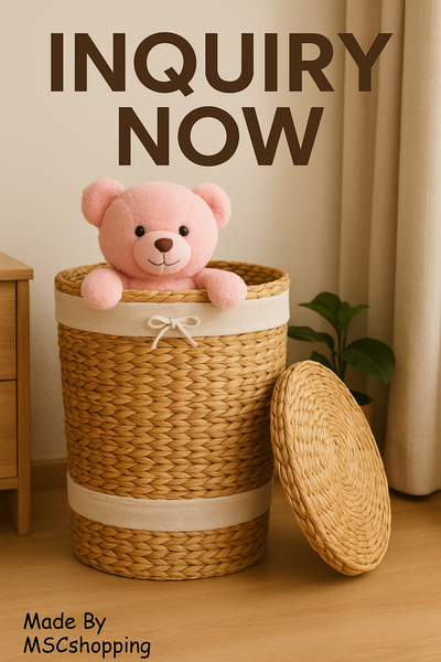 LBK_013 Water Hyacinth Basket