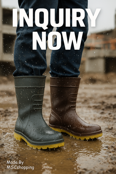 3C BOOT SHOES (MADE TO ORDER = 120 PRS)