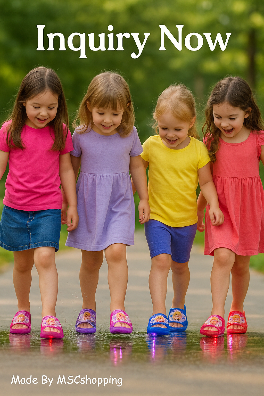 HC338-SJ-02 KID SHOE (MADE TO ORDER = 120 PRS)