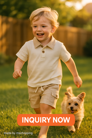 BOY T-shirt long sleeve with Short pant (ELE-09, ELE-10)