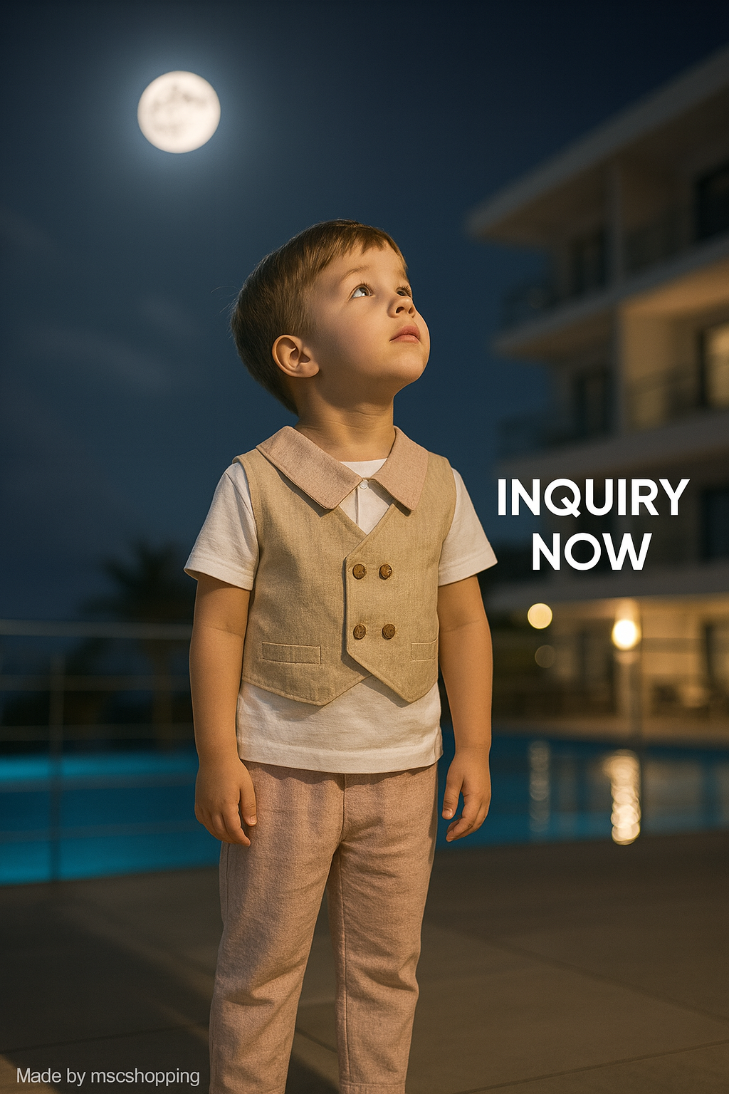 BOY T-shirt longsleeve with long pant (ELE-07, ELE-08)