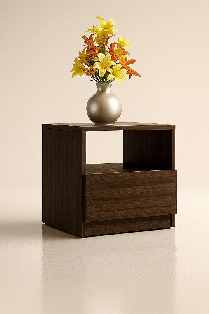 Beside Table 01 - Dark Brown  (Made to order)