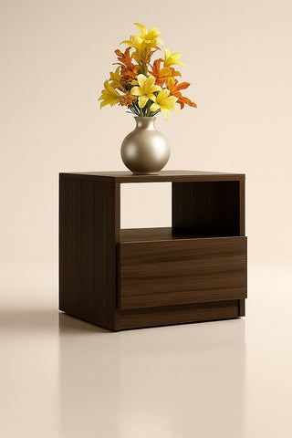 Beside Table 01 - Dark Brown  (Made to order)