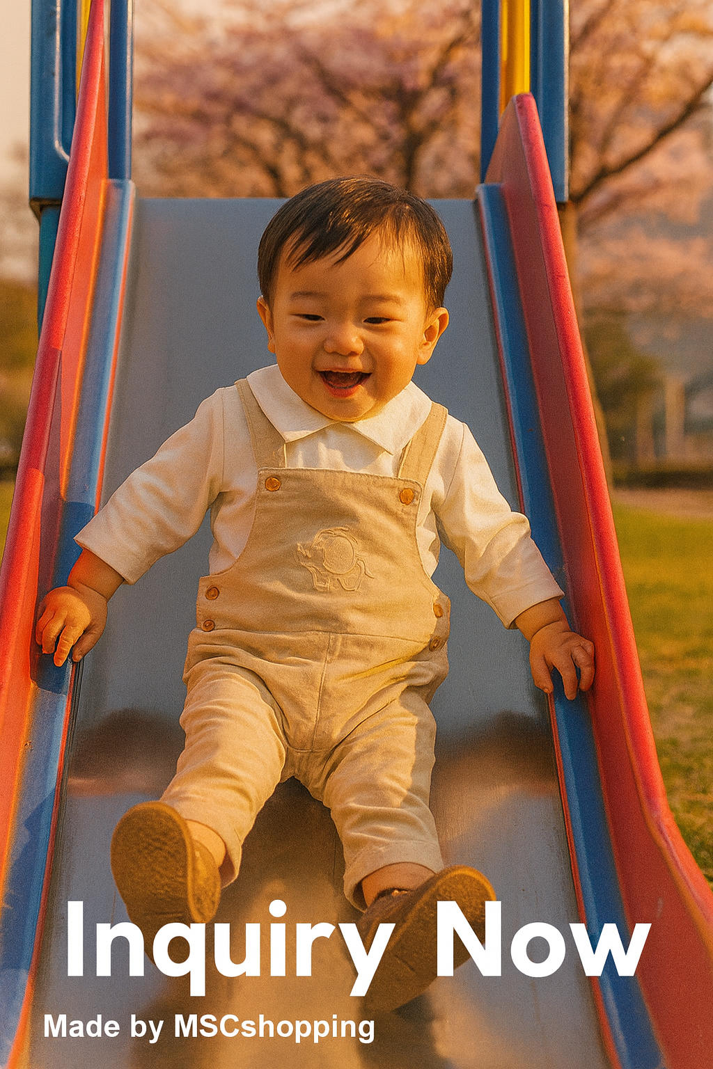 BOY T-shirt longsleeve with Dungaree (ELE-05, ELE-06)