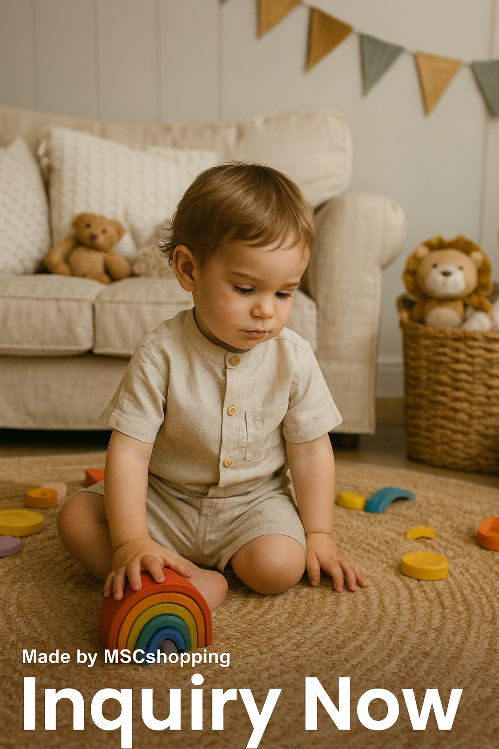 BOY Shirt Short Sleeve with Short Pant (ELE-01, ELE-02)