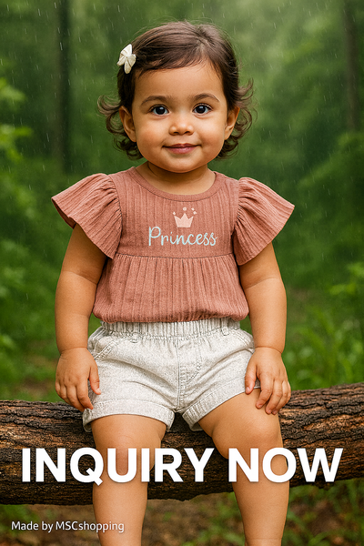 Girls T-shirt with Short Pant (BOW-08, BOW-09)