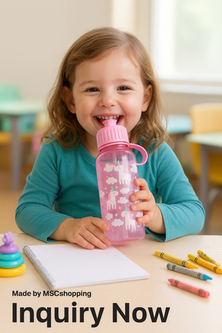 0417 Pet Water Bottle 480 ml.16 oz. (Made to order  1200 pcs./color)