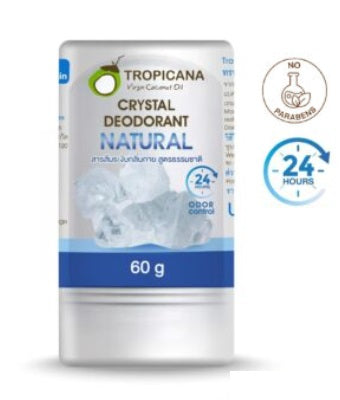 3RA-NT0070 Crystal Deodorant 60 gm Natural