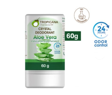 3RA-AL0070 Crystal Deodorant 60 gm Aloe vera