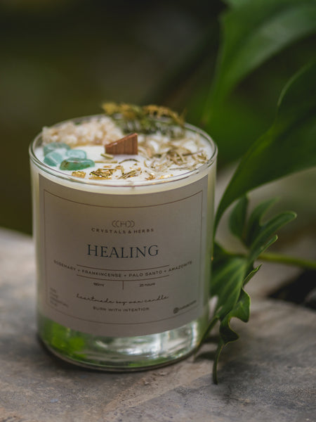HEALING CANDLES SOY WAX  (MADE TO ORDER = 50 PCS)