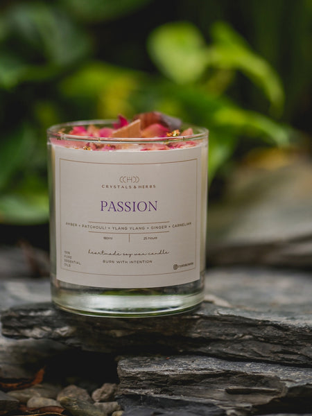PASSION CANDLES SOY WAX  (MADE TO ORDER = 50 PCS)